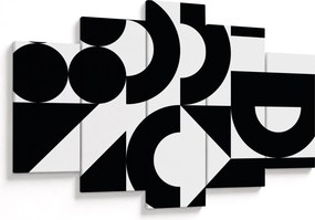 Tablou - Abstracție geometrică N⁰2 (150x105 cm)