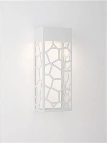 Aplica LED pentru exterior design arhitectural RAGNO alb