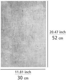Protecții de aragaz 2 buc. din sticlă temperată 52x30 cm Concrete – Allstar