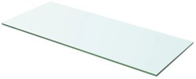vidaXL Raft din sticlă transparentă, 60 x 20 cm
