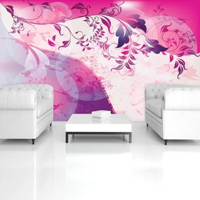 Fototapet - Arta din flori - abstact (152,5x104 cm)