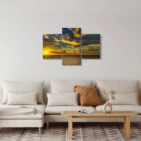 Apus de soare la mare (90x60 cm)