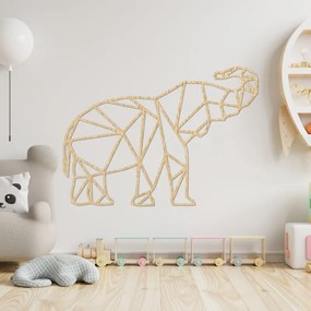 SENTOP | Pictură murală Forma geometrică a unui elefant - FELVINA