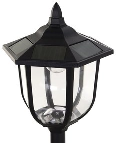 Outsunny Lampa de Extern cu 6 Lumini LED Pornire Automata Impermeabil