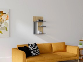 Raft Basimo (stejar zafir + antracit) . 1095824