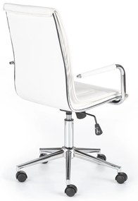Scaun de birou Culoare Alb / Piele Eco, BELLO 2