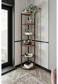 Raft Corner Walnut, 6 etajere, M