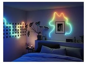 Bandă LED flexibilă Govee Neon 2 MATTER 5m RGBIC Wi-Fi IP67