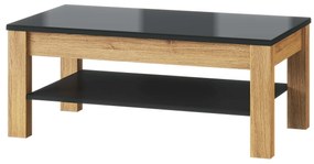 Masă de cafea Kogro 41 (stejar camargue + negru mat). 1068158
