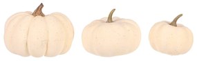Dovleac crem, plastic, 3 buc