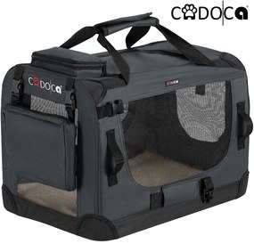 Deuba Geanta de transport pentru caini S 50x34x36cm - antracit