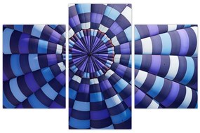 Tablou cu structura balonului zburător (90x60 cm)