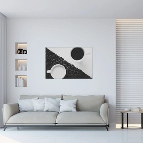 Tablou cu cafea (90x60 cm)