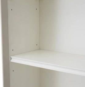 Dulap cu rafturi LUX lemn de mahon sand Evanthe