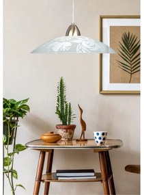 Lustră pe cablu PLATE 1xE27/60W/230V Prezent 45141