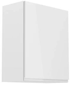 Dulap superior de bucătărie G601F Aurellia (alb + alb lucios) (D). 1015734