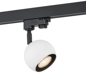 Spot pe sina MURI alb / Accesoriu pentru sinele trifazate ARGON T-RACK