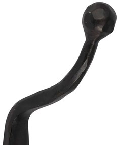 Cuier de perete decorativ, din metal, Minrai