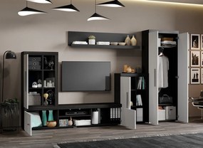 Set Mobila Living Monocrom Alb / Ferrara C05