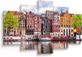 Tablou - Amsterdam, case de dans (150x105 cm)