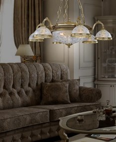 Candelabru clasic design italian realizat manual 6302