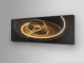 Tablou de perete decorativ cu iluminat Trazados