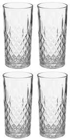 Set 4 pahare tumbler CHARLES, 300 ml