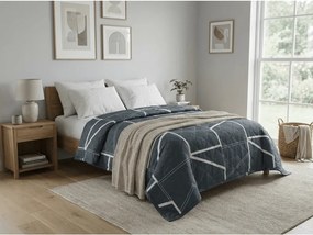 Pilota de vara GRIDON 140x200 cm, neagra