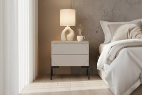 Măsuță de noptieră Sonatia 45 - cașmir