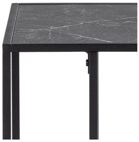 Măsuță auxiliară cu blat cu aspect de marmură 43x35 cm Infinity – Actona