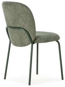 Scaune de dining verzi 4 buc. Daia – Marckeric