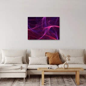 Tabloul abstract cu linii curbe (70x50 cm)