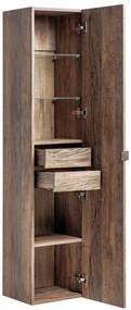 DULAP INALT DE BAIE SUSPENDAT Santander OAK 160X35 CM, STEJAR VINTAGE