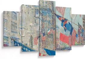 Tablou - Childe Hassam, Allies day, reproducere (150x105 cm)