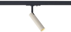 Spot modern bej cu negru pentru sistem de șină monofazat - Iconic Ivy