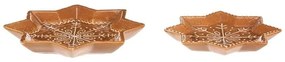 Set decorativ de tăvi pentru turtă dulce, 2 bucăți, ceramică
