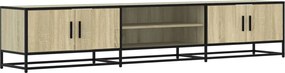 vidaXL Dulap TV, stejar sonoma, 210x35x41 cm, lemn prelucrat