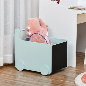 HomCom cutie jucarii, multifunctionala, cu roti, 47x35x45.5cm | AOSOM RO