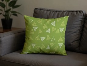 Husa pentru perna din microfibra TREVA 45x45 cm, verde