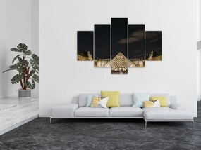 Tablou - Louvre nocturn (150x105 cm)
