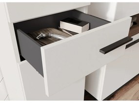 Dulap de baie gri-bej cu aspect de nuc 34x123 cm Yonkers - Germania