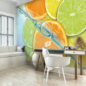 Fototapet - Bucătărie cu fructe (152,5x104 cm), în 8 de alte dimensiuni noi