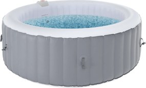 Cada cu hidromasaj gonflabil, gri/alb, 4-6 pers., 1000 l, KAMINO NEW TYP 2