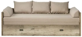 Pat extensibil 80 până la 160 cm Malcolm LOZ/80/160. Promo -18%. 798477