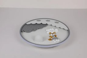 Brilagi - Plafonieră LED reglabilă pentru copii ASTRO LED/68W/230V 3000-6000K +telecomandă