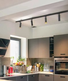 Spot LED directionabil pentru sina trifazata MAXLIGHT, SHINEMAKER negru