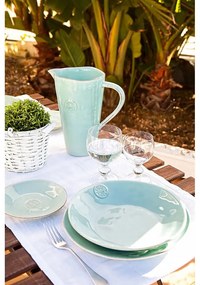 Farfurie din gresie ceramică Costa Nova, ⌀ 16 cm, turcoaz