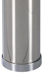 Masă de dining pătrată Berna 140 cm din sticlă transparentă