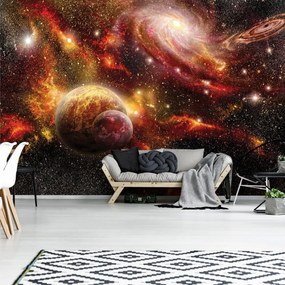 Fototapet - Cosmos colorat (254x184 cm)