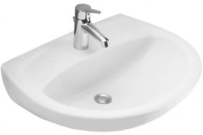 Lavoar suspendat, Villeroy&amp;Boch Omnia Pro, 55x45cm, fara preaplin, Alb Alpin CeramicPlus, 615956R1
